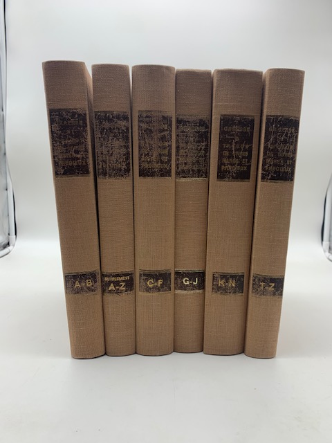 Tresor de livres rares et preciux ou nouveau dictionnaire bibliographique